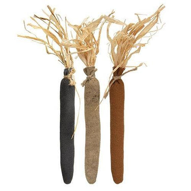 3 Set Primitive Fabric Carrots - The Fox Decor